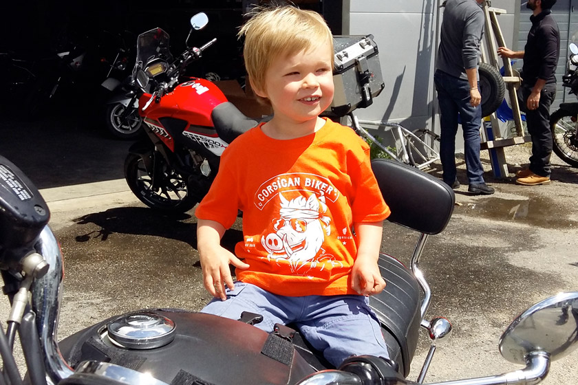 Camicia Corsican Biker per i bambini